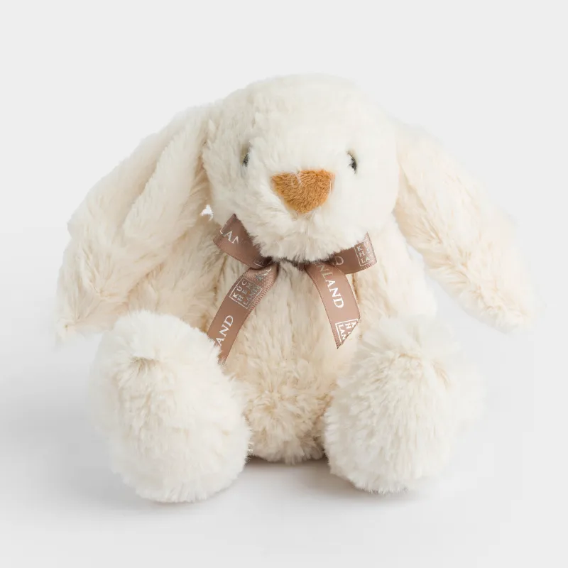 Ойыншық, 21 см, жұмсақ, қозғалмалы аяқтары бар, полиэстер, сарғылт-қоңыр, Қоян, Rabbit, image-0