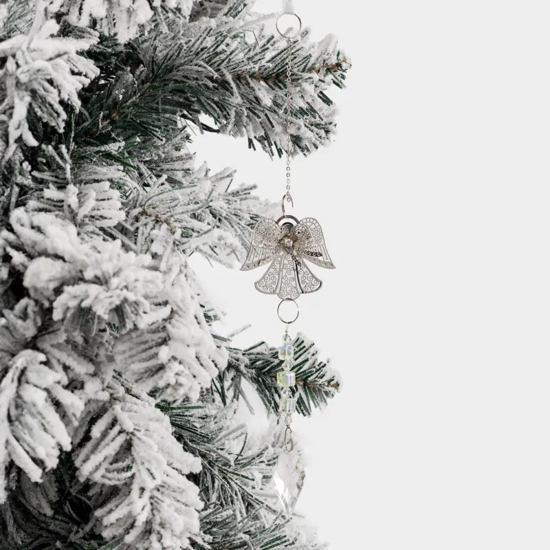 Шырша ойыншығы, 24 см, металл/шыны, Періште, Angel Figurine, image-4