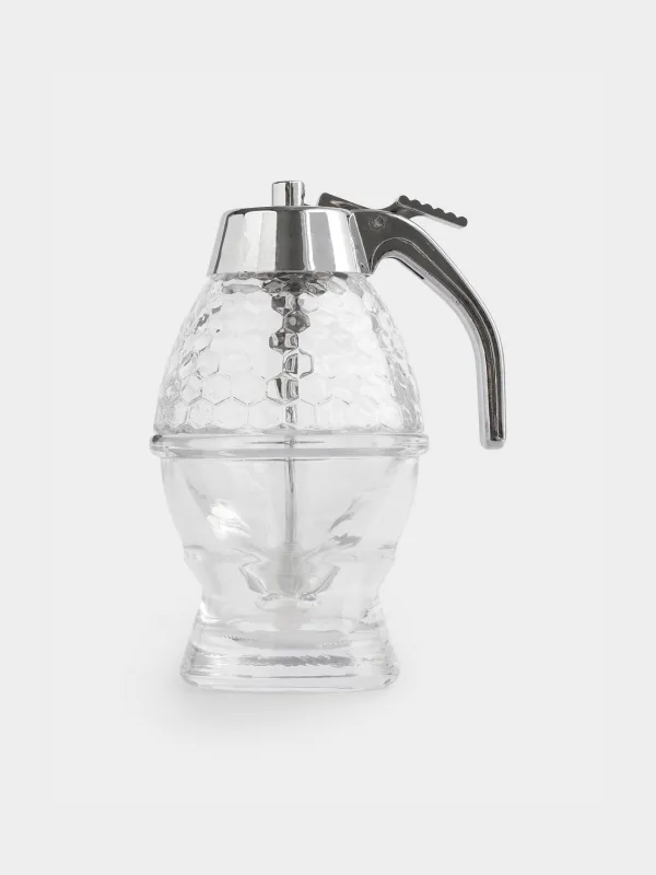 Бал диспенсері, 180 мл, шыны Р/пластик, Бал ұясы, Honey, image-2