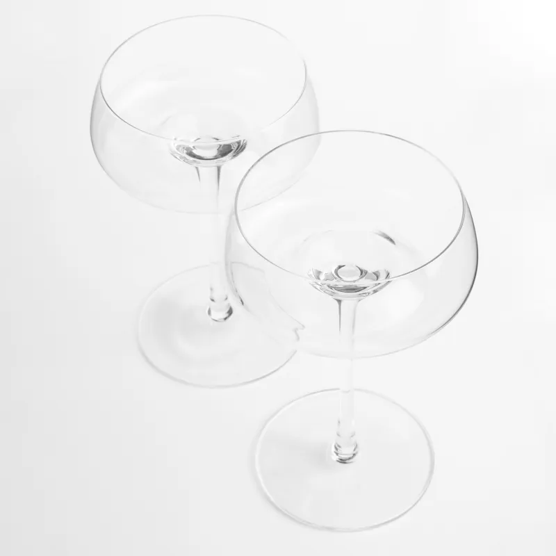 Бокал-креманка для шампанского, 270 мл, 2 шт, кристальное стекло, Sorento, image-2