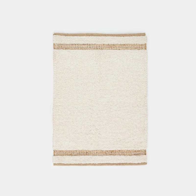 Кілемше, 60х90 см, джут/мақта, сарғылт-қоңыр, Haven