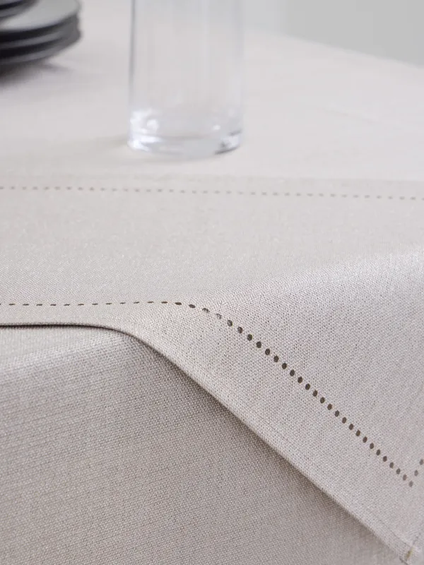 Аспаптарға арналған майлық, 30х45 см, полиэстер, тікбұрышты, сарғылт-қоңыр, Hemstitch, image-5