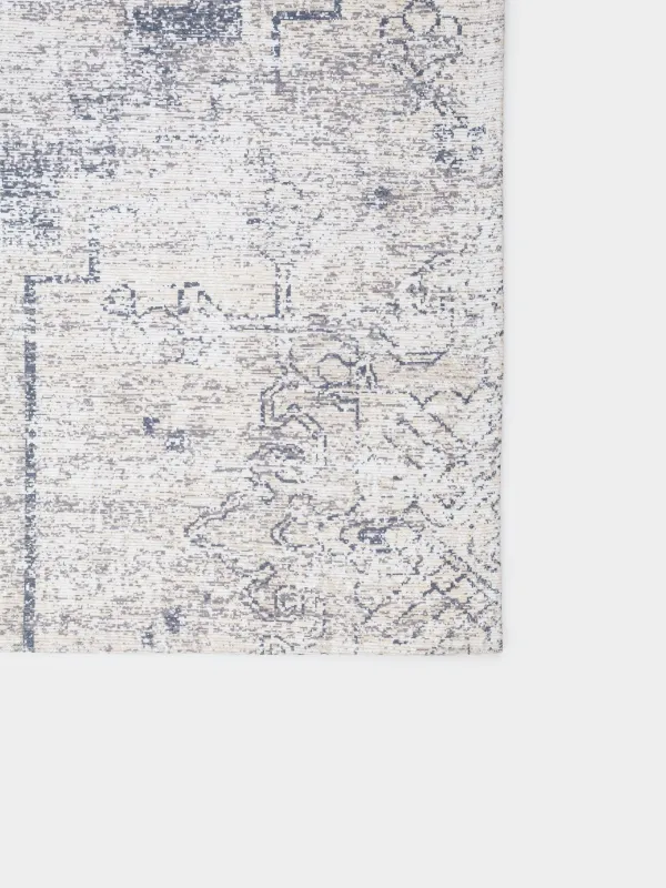 Кілем, 150х210 см, шенилл/мақта, сарғылт-қоңыр, Патчворк басып шығару, Cave, image-4