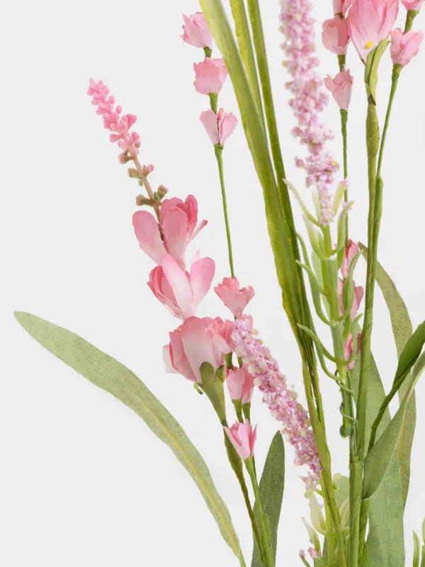 Сәндік бұтақ, 86 см, пластик/полиэстер, Қызғылт бөрібұршақ, Flower garden, image-2