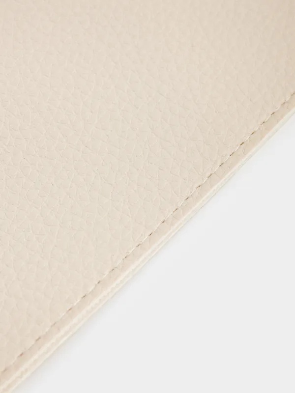 Футляр для очков, 18x8 см, полиуретан, бежевый, Memo, image-2