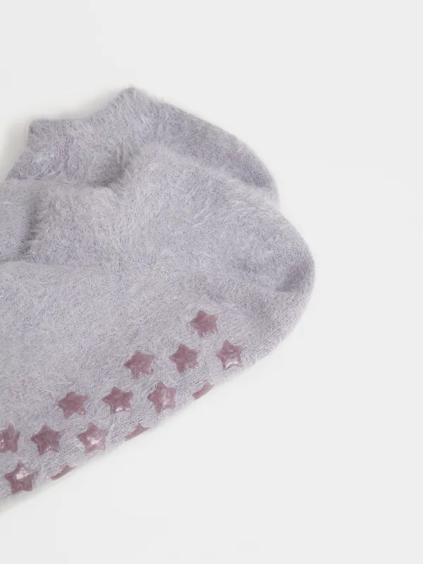 Носки домашние, серые, Hotty fuzz, image-2