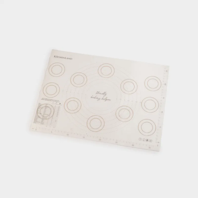 Пісіру төсеніші, 30х40 см, силикон, сұр, Bakery