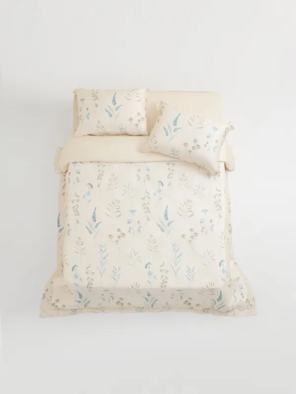 Постельное белье, евро, тенсель, Полевые цветы, Tencel, image-0