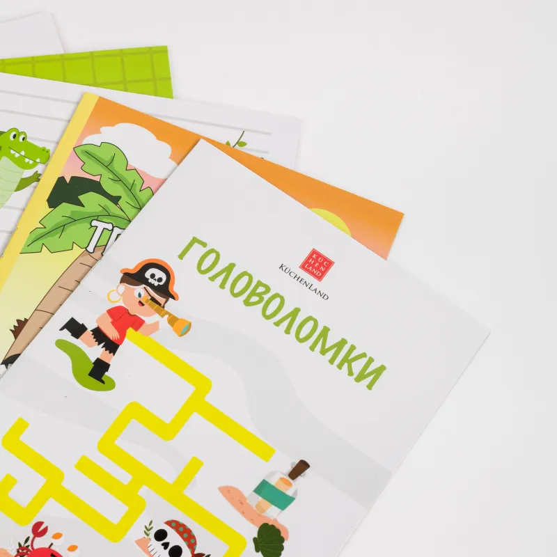 Набор развивающих тетрадей, 23х17 см, 8 л, 10 шт, бумага, Алфавит и творчество, Creative, image-4