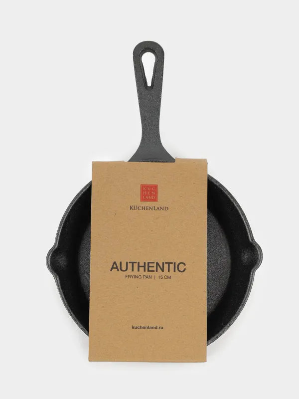 Таба, 14 см, стендте, шойын/бамбук, дөңгелек, қара, Authentic, image-3