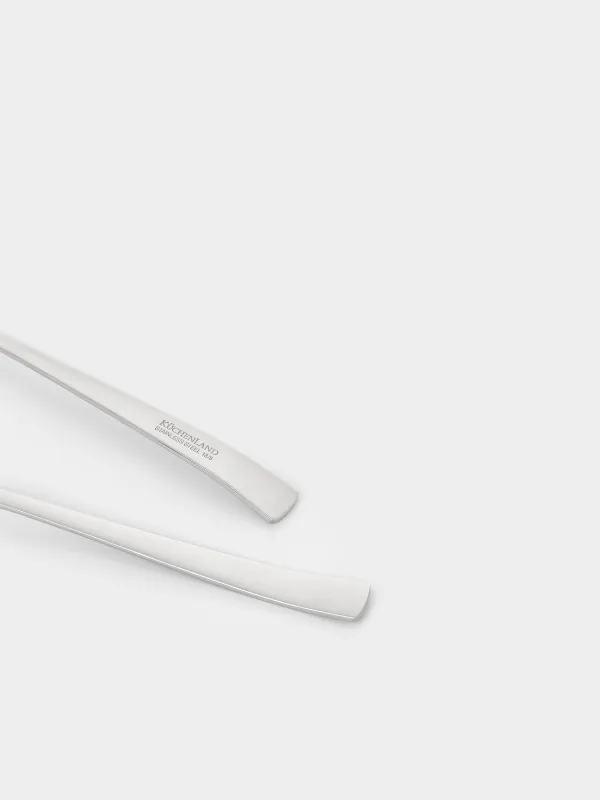 Приборы для сервировки салата, 24 см, 2 пр, ложка/вилка, сталь, Brugge, image-8