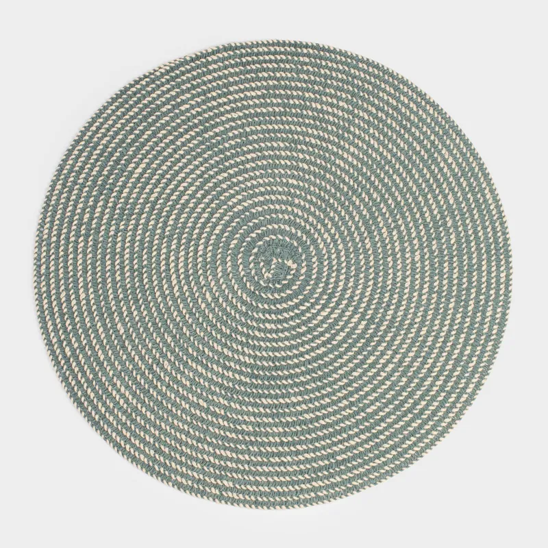 Аспаптарға арналған майлық, 38 см, целлюлоза/полиэстер, дөңгелек, жасыл, Helical