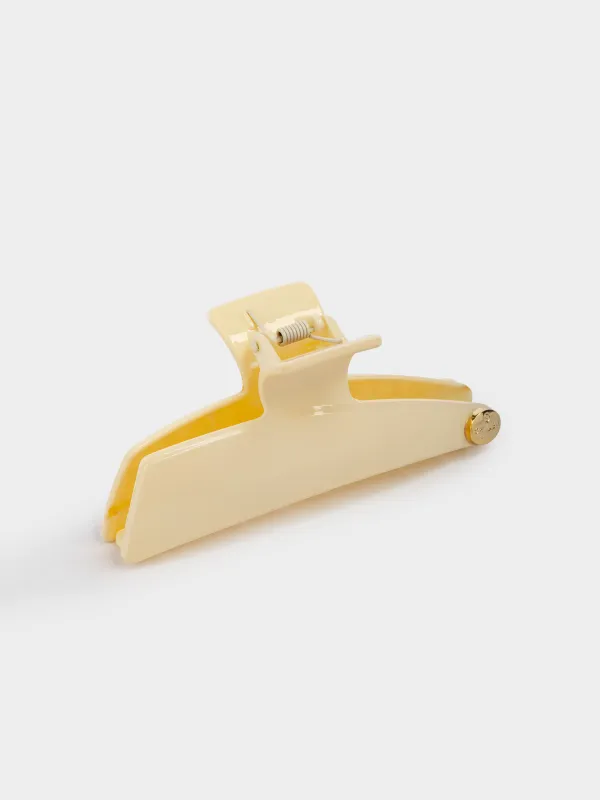 Шаш қыстырғыш, 12 см, акрил/металл, түсті, Шашқа арналған краб, Hair basic, image-1