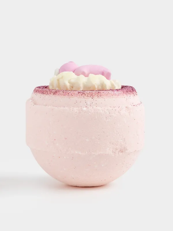 Ваннаға арналған бомба, 130 гр, ойыншықпен, қызғылт, Тутти-фрутти, Шошқа, Friends spa, image-4