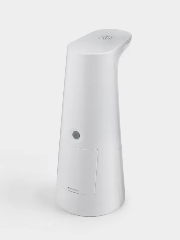 Диспенсер для жидкого мыла, 250 мл, сенсорный, для пены, пластик, белый, Smile, image-1