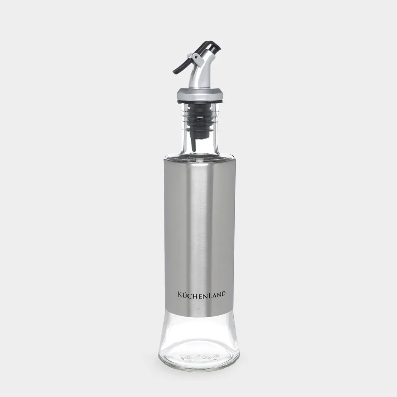 Май немесе сірке су бөтелкесі, 350 мл, шыны / Болат, Classic