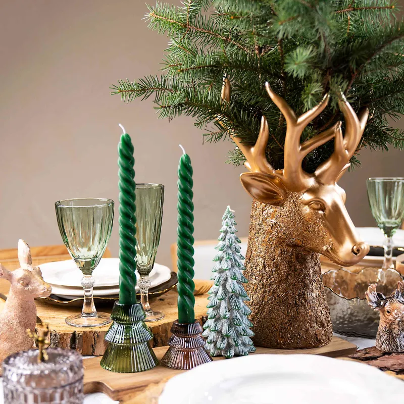 Ваза декоративная, 40 см, полирезин, Woodland story, image-4