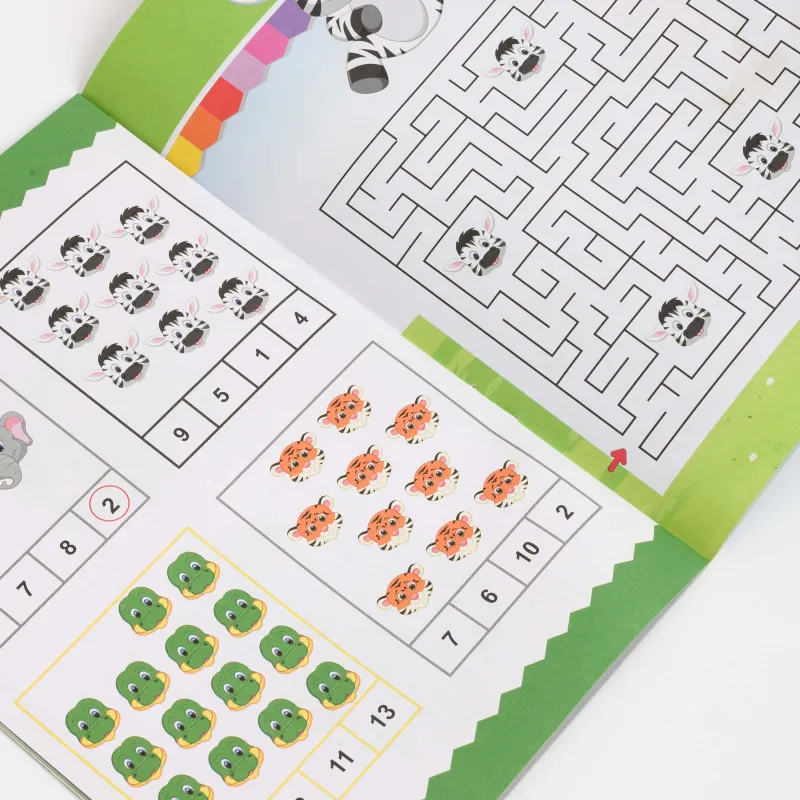 Дамытушы дәптерлер жиынтығы, 23х17 см, 8 л, 10 дана, қағаз, Алфавит және шығармашылық, Creative, image-22