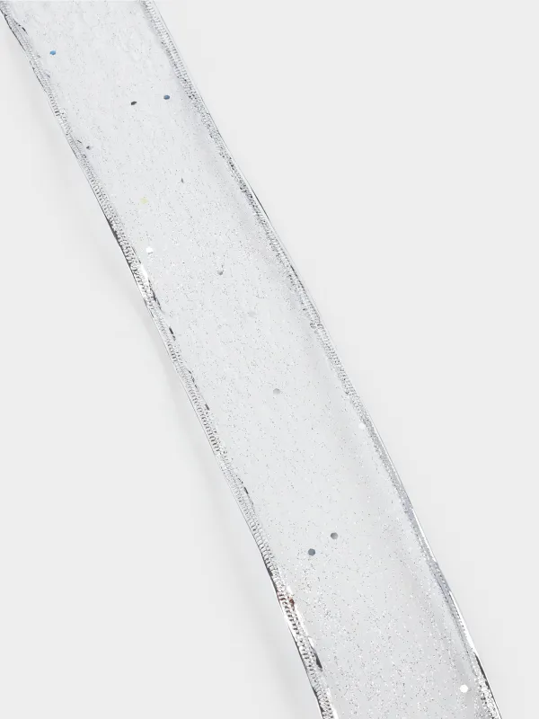 Лента декоративная, 5 м, полиэстер, Ribbon christmas, image-2