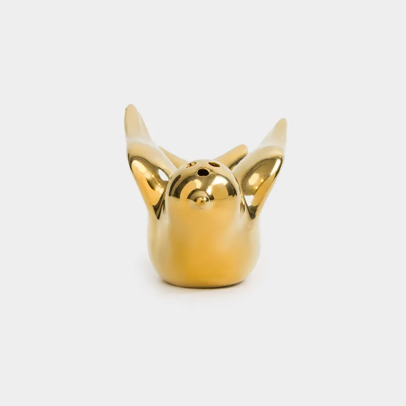 Тұз немесе бұрышқа арналған ыдыс, 9 см, фарфор Р, алтын, құс, Paradise garden, image-3