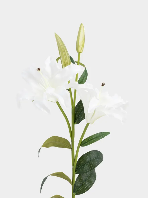 Цветок искусственный, 90 cм, Лилия, Flower garden, image-1