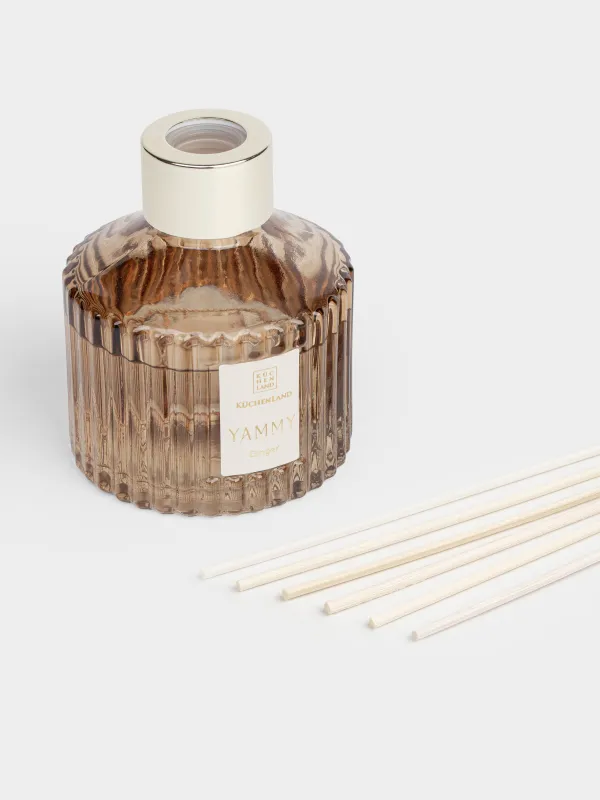 Хош иісті диффузор, 80 мл, сарғылт-қоңыр, Ginger, Yammy, image-2