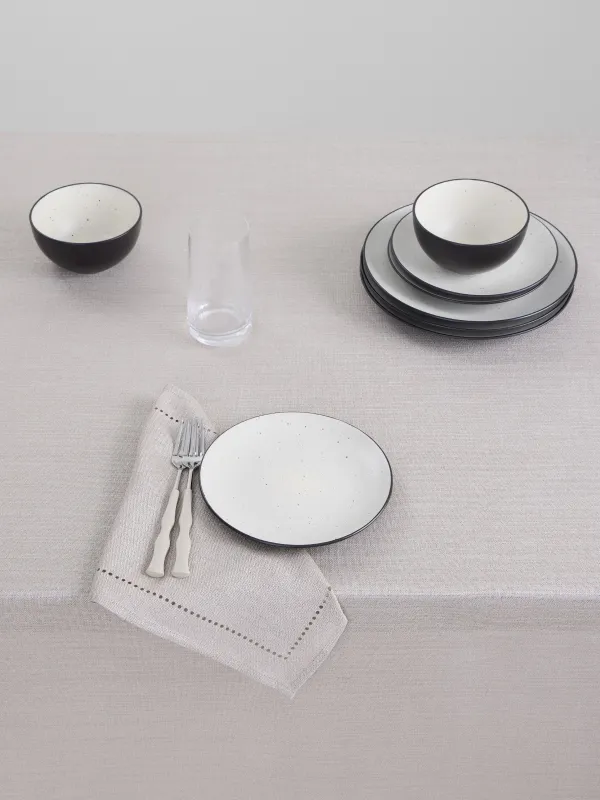 Дастархан, 170х250 см, полиэстер, сарғылт-қоңыр, Hemstitch, image-1