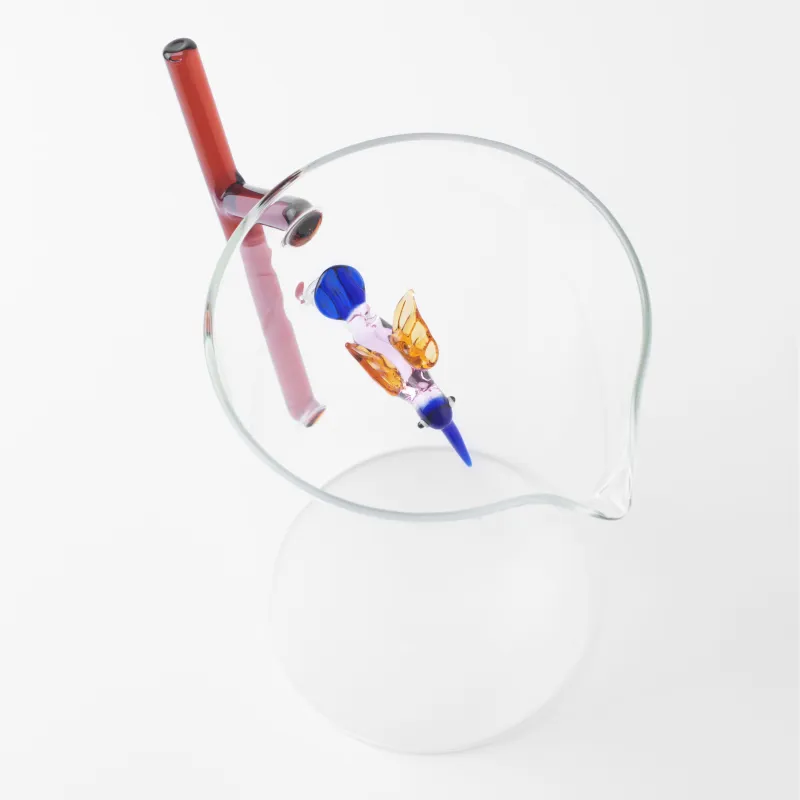 Кувшин, 1,4 л, стекло Б, коричневая ручка, Колибри, Shape, image-3