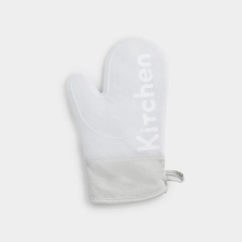 Қолғап-ұстаушы, 21х30 см, силикон/мақта, сарғылт, Lettering