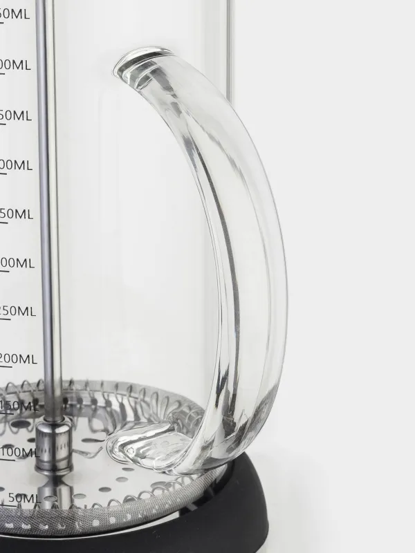 Френч-пресс, 600 мл, с мерной шкалой, стекло Б/сталь, Comfort, image-6