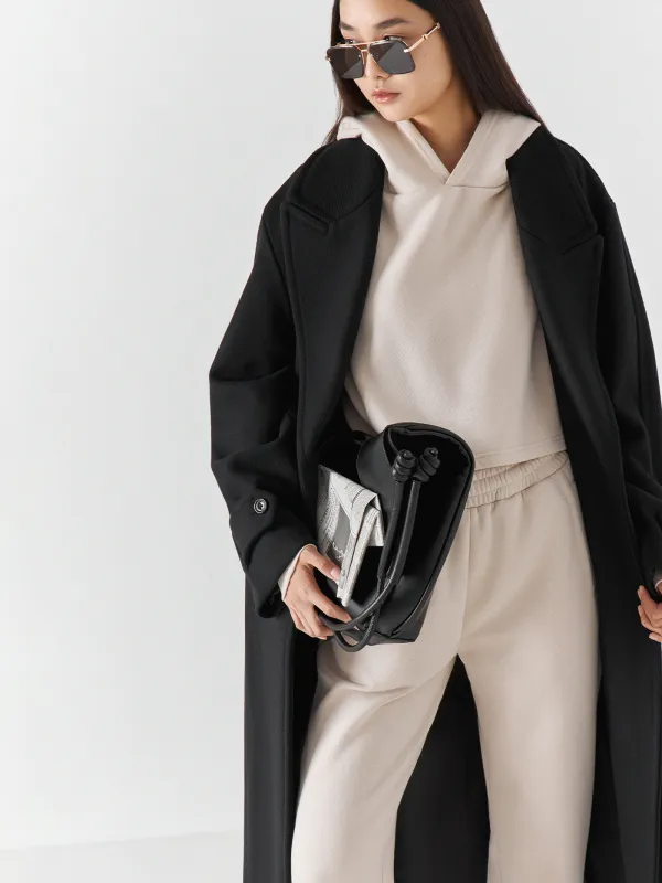 Худи женское, хлопок/полиэстер, песочное, Fidelma, image-8