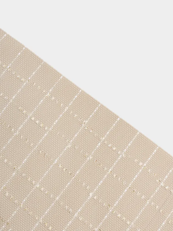 Аспаптарға арналған майлық, 30х45 см, ПВХ/полиэстер, тікбұрышты, сарғылт-қоңыр, Тор, Solid, image-3