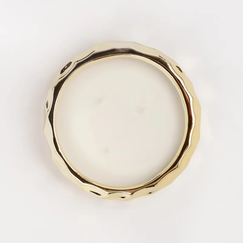 Хош иісті шам, 13 см, үш пілте, шам ұстағышта, керамика, Gourmand and Citrus, Excellency, image-2