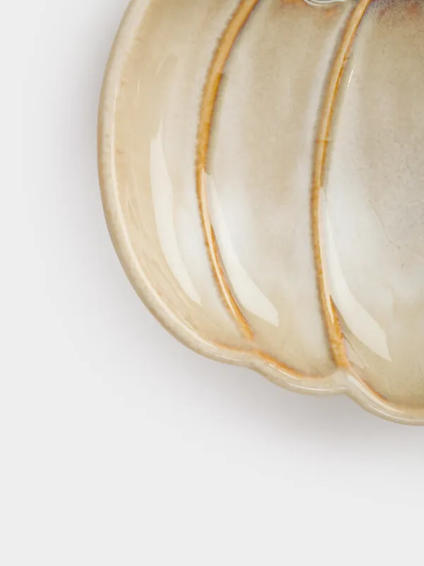 Блюдо, 16х15х4 см, Тыква с листом, Pumpkin velir, image-3