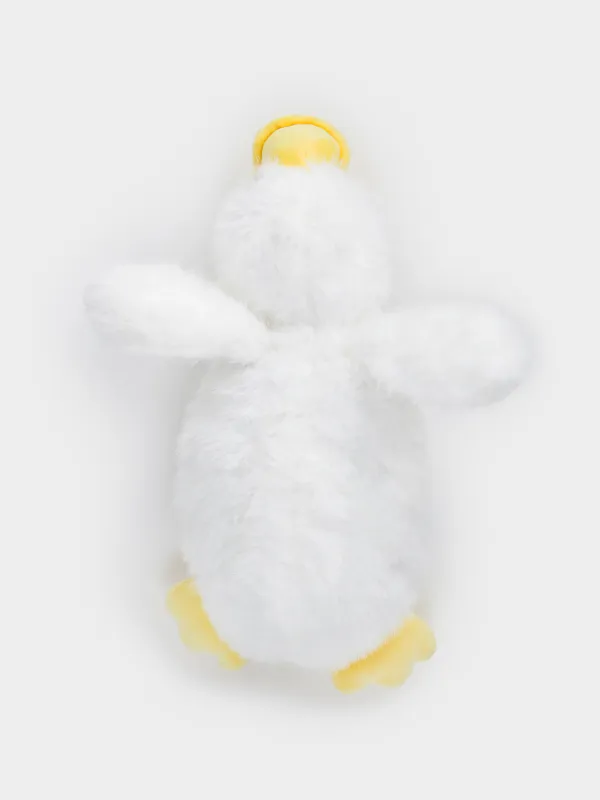 Игрушка, 29 см, мягкая, полиэстер, белая, Утенок, Duck toy, image-3