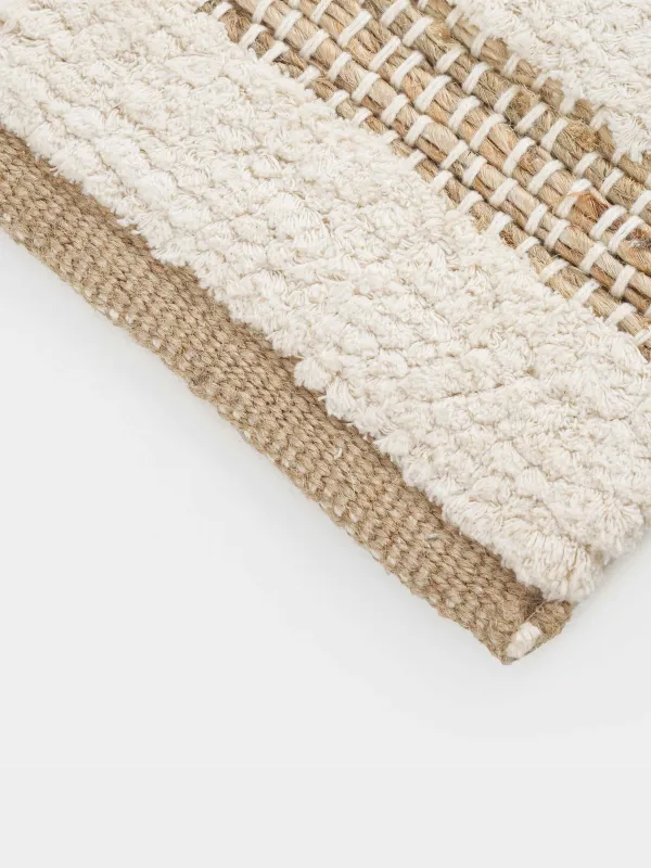 Кілемше, 60х90 см, джут/мақта, сарғылт-қоңыр, Haven, image-3