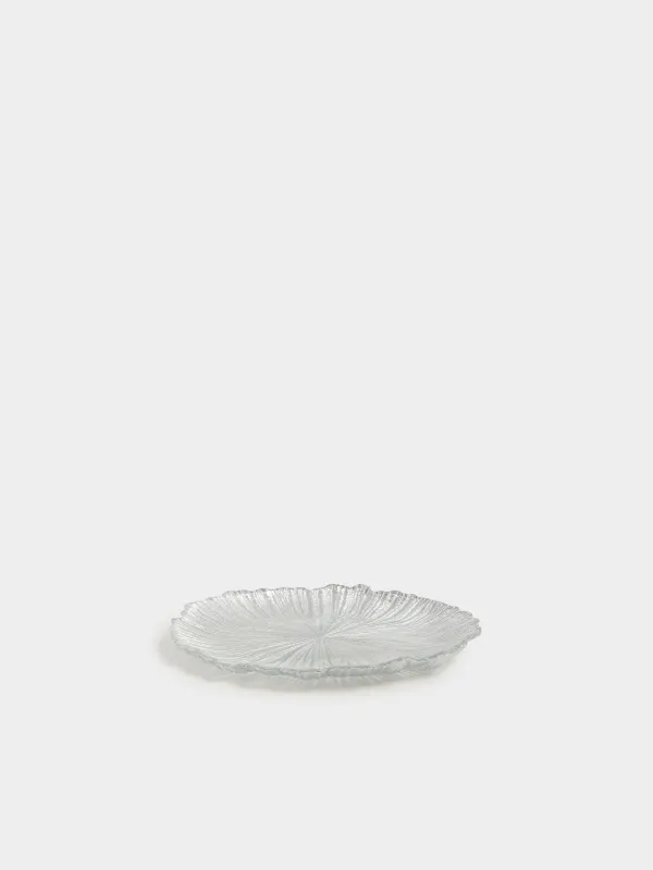 Тіскебасар тәрелкесі, 21 см, шыны Р, күміс түстес, Verge, image-2