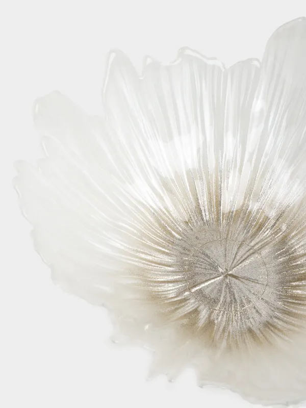 Жеміс вазасы, 32х14 см, шыны Р, сүт түстес/шампан, Verge, image-3