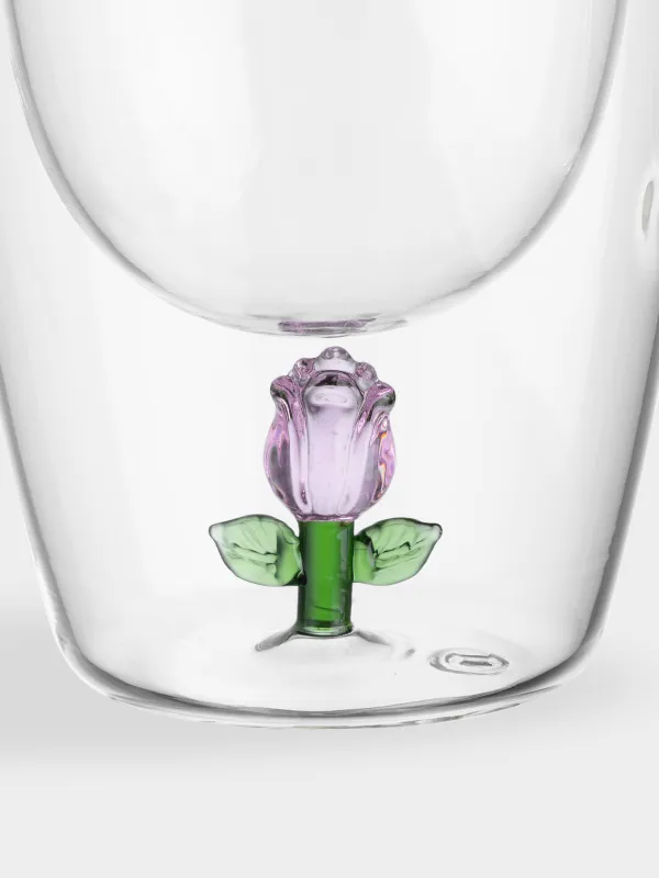 Саптыаяқ, 340 мл, шыны Б, Гүл, Air shape, image-1