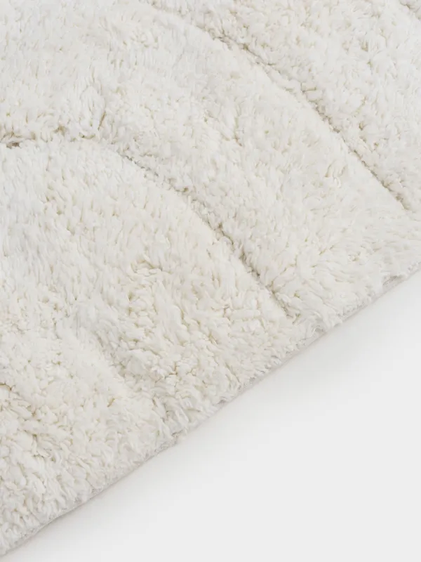 Кілемше, 50x80 см, шашағы бар, мақта, сүт түстес, Арка, Arch, image-4