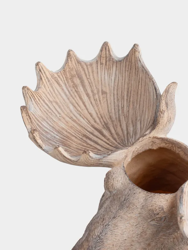 Менажница, 36х21 см, 3 отд, полирезин, коричневая, Лось, Moose story, image-8