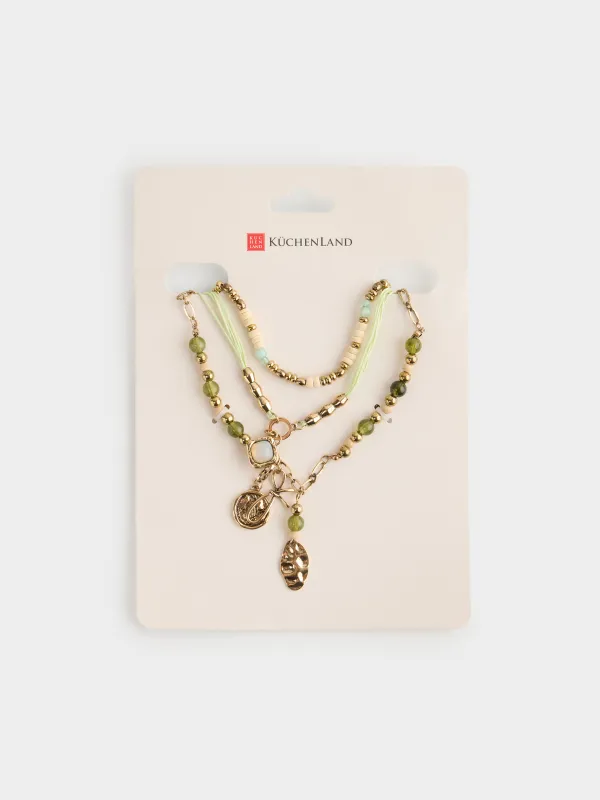 Цепочка, металл/полиэстер, Mineral, image-2