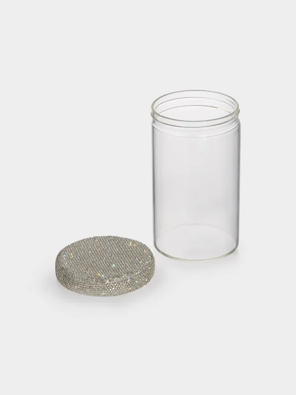 Сақтау ыдысы, 9х17 см, 850 мл, шыны Б/страздар, Crystal decor, image-1