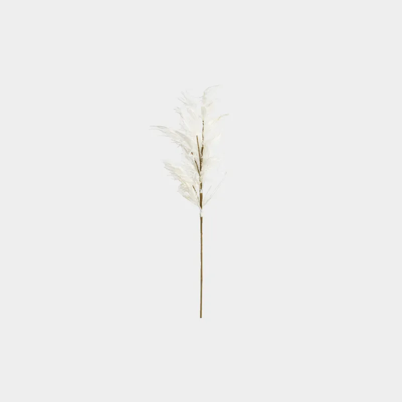 Ветка декоративная, 1 м, Белая пампасная трава, Meadow decor, image-1