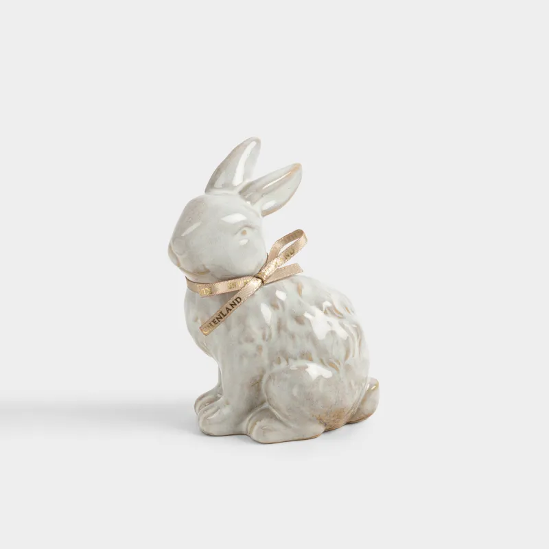 Статуэтка, 13 см, фарфор P, молочно-коричневая, Кролик, Rustic Easter