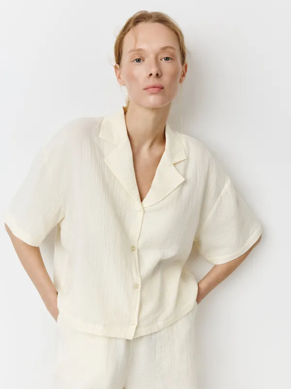 Рубашка женская, укороченная, Allison, image-0