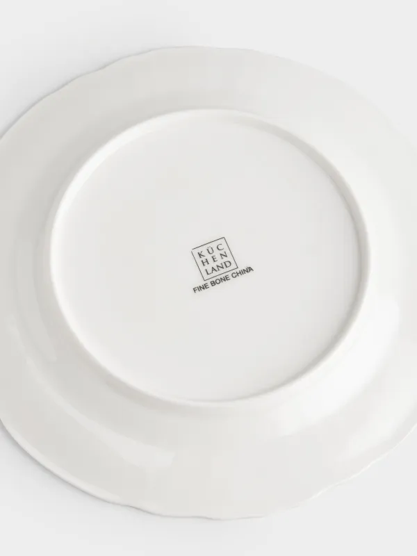 Тарелка закусочная, 20 см, Цветы гжель, Tradition Easter, image-4