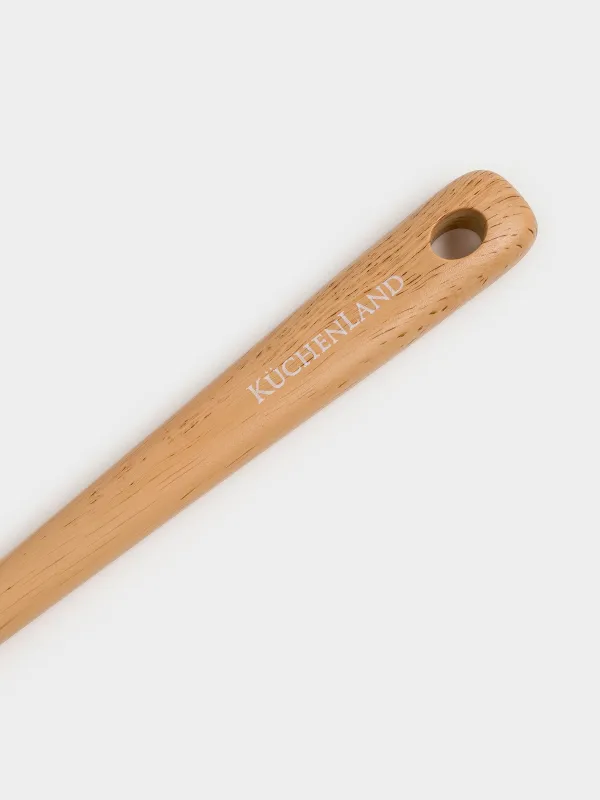 Кисть кулинарная, 21 см, силикон/пластик, бежевая, Letia, image-3