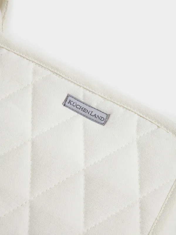 Ыдыс ұстағыш, 20х20 см, мақта, сарғылт-қоңыр, Unione, image-3