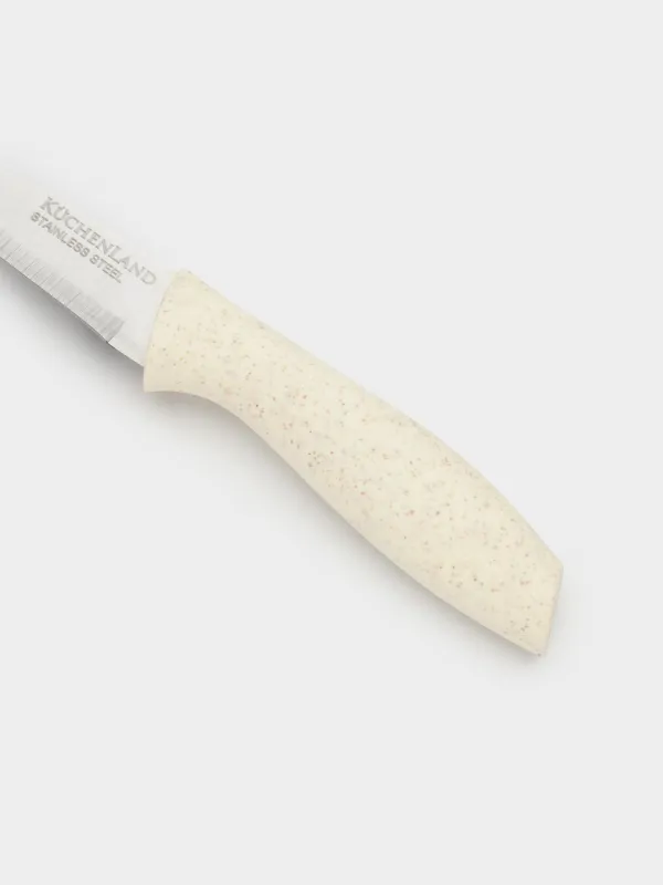 Көкөніс тазартқыш пышақ, 9 см, болат/пластик, сүт түсті, Speck-light, image-3